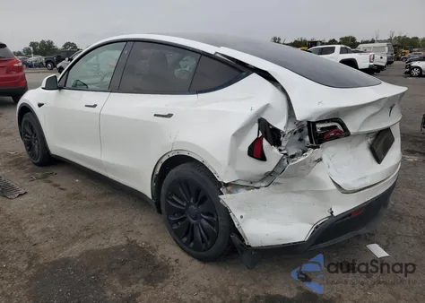 2021 Tesla Model Y из США, поврежденный, VIN 5YJYGDED4MF109618